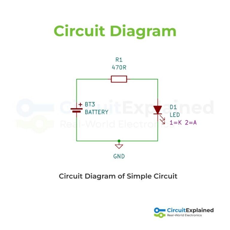 LED Resistor Calculation- Build a Simple LED Driver Circuit - Circuit ...