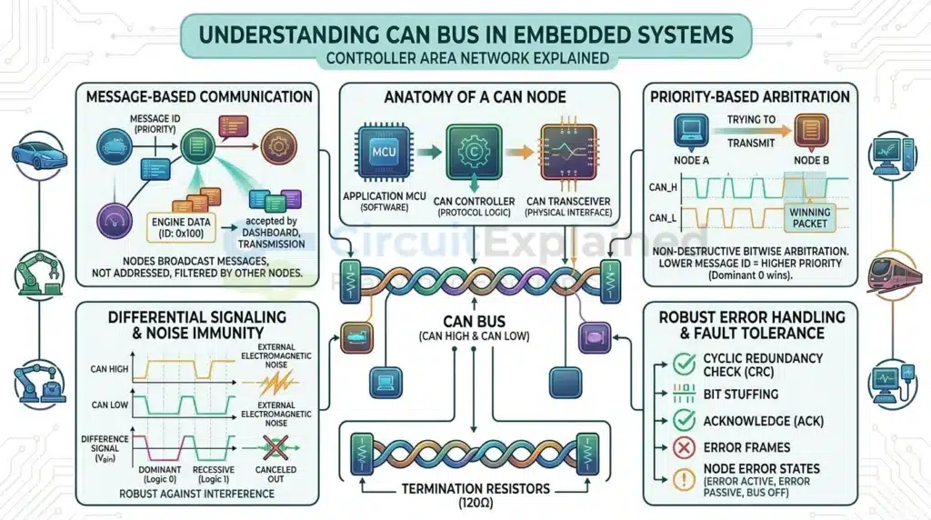 Can Bus Network and Protocol in Embedded system.