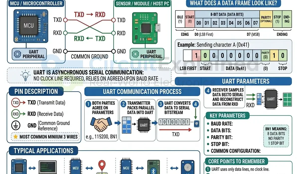 Understanding UART Communication in Embedded Systems: Complete Beginner's Guide
