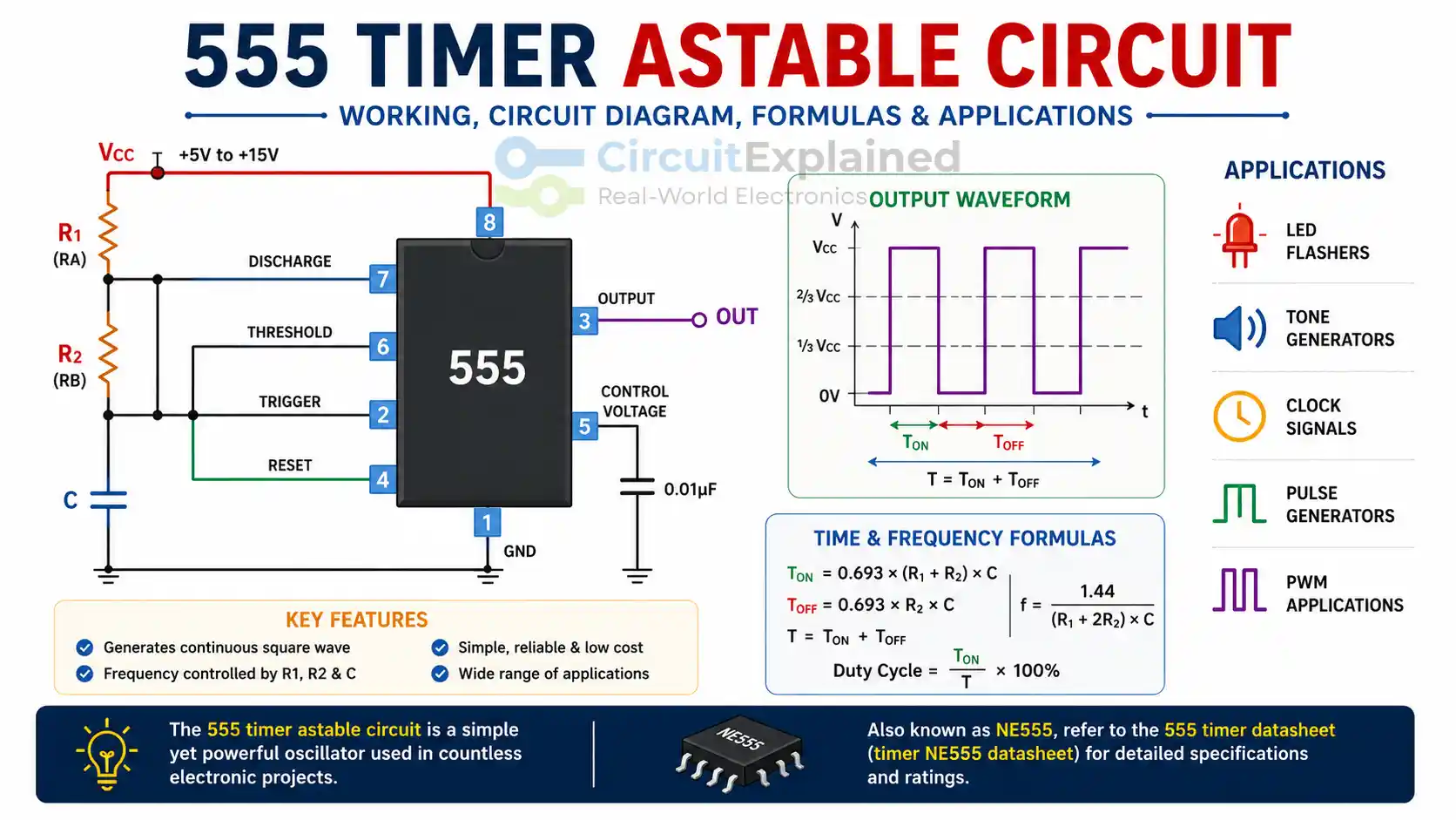 555 timer circuit